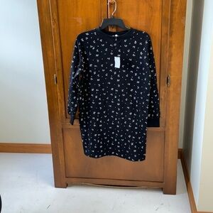 The nines by hatch mini dress sweatshirt NEW XS L-33in 20in pit maternity